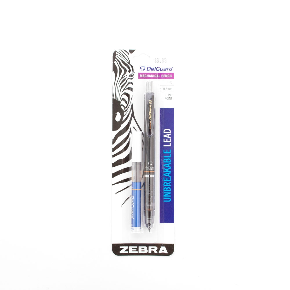 Zebra, Delguard, Mechanical, Pencil, 0.5